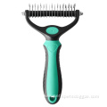 Double Sided Long Hair Pet Knot Comb Brush